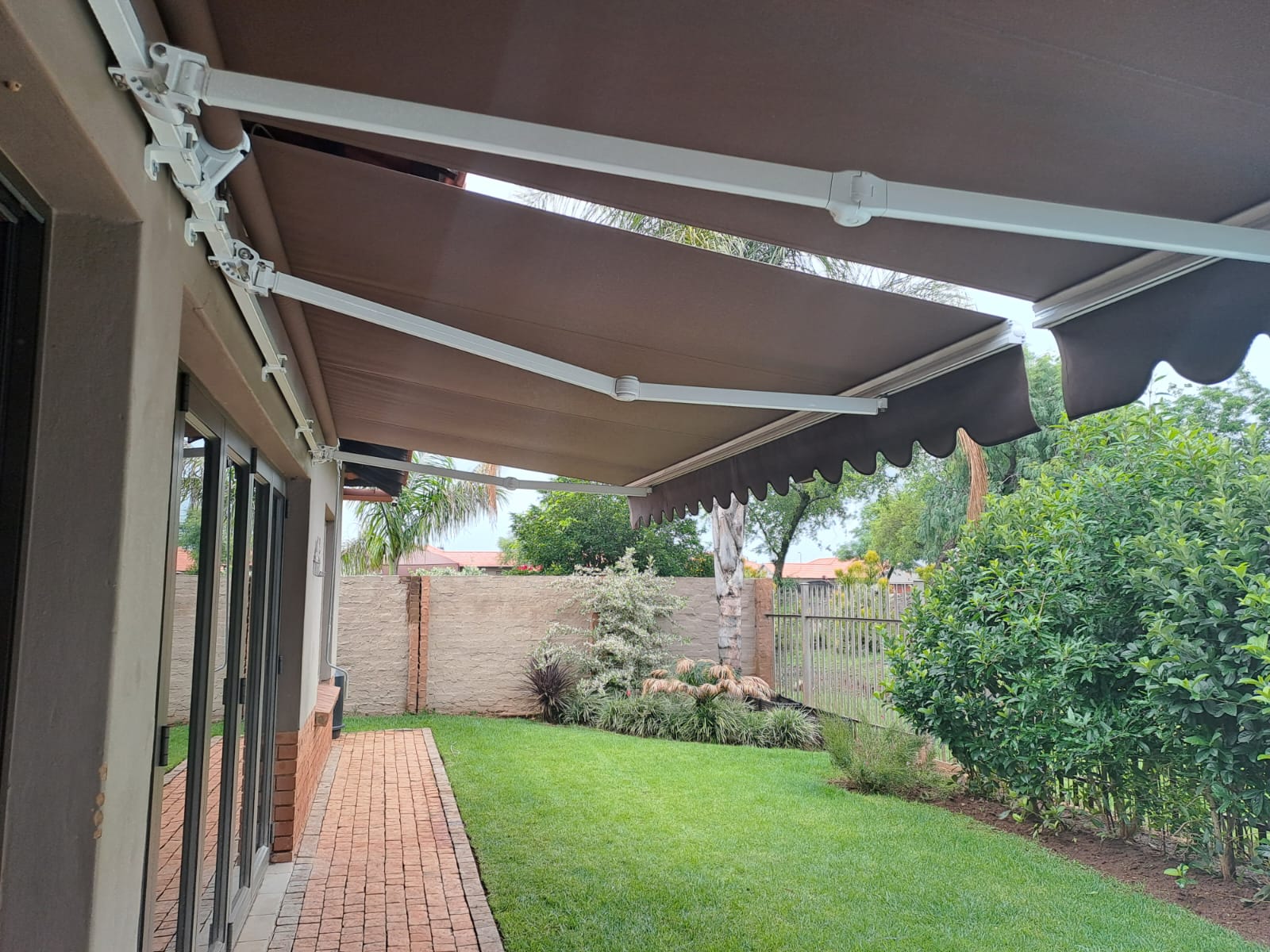 Canvas awning by Linric Blinds