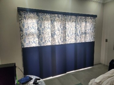 Panel blind by Linric Blinds