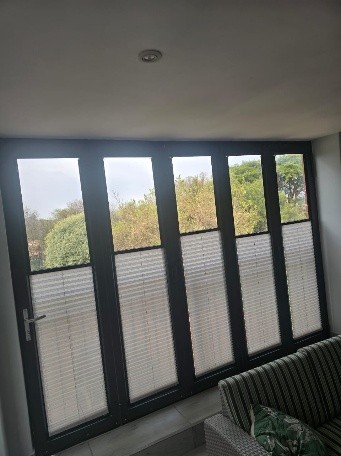 Plisse blind by Linric Blinds