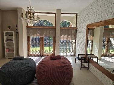 Roller blind fitted by Linric Blinds
