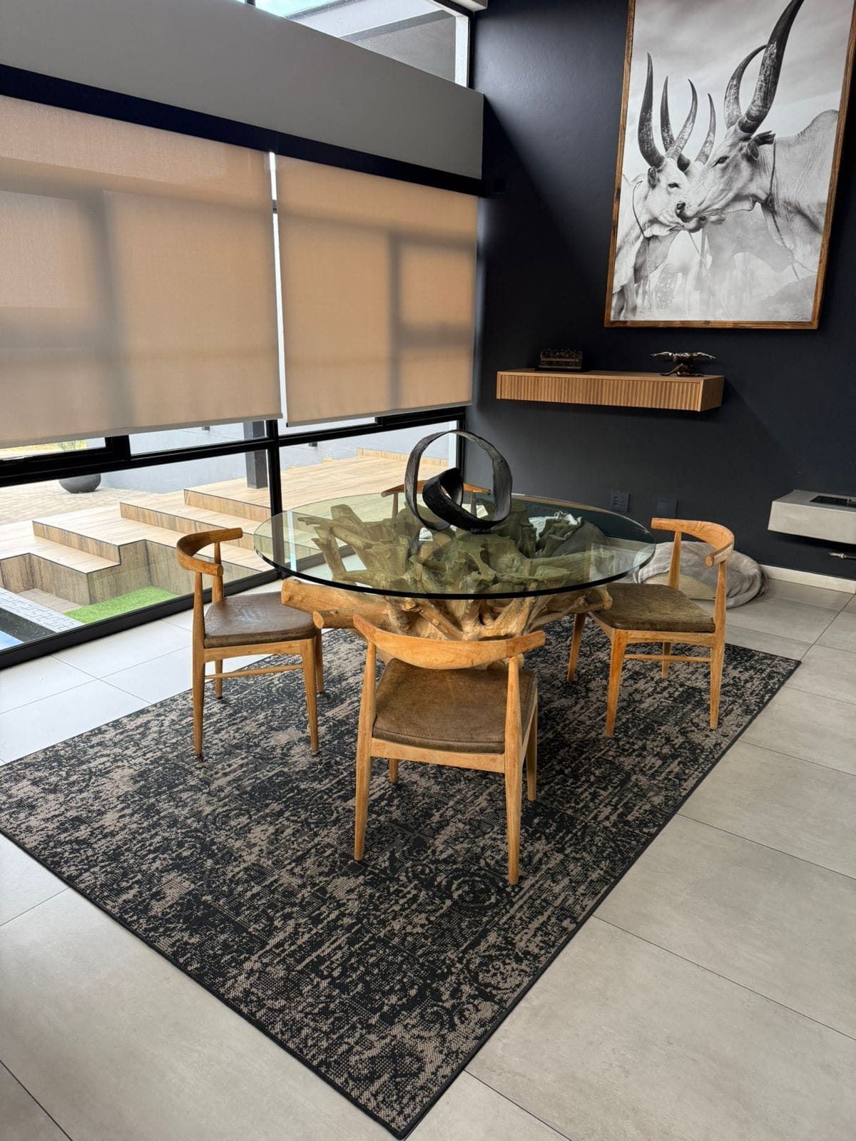 MONN rug supplied by Linric Blinds